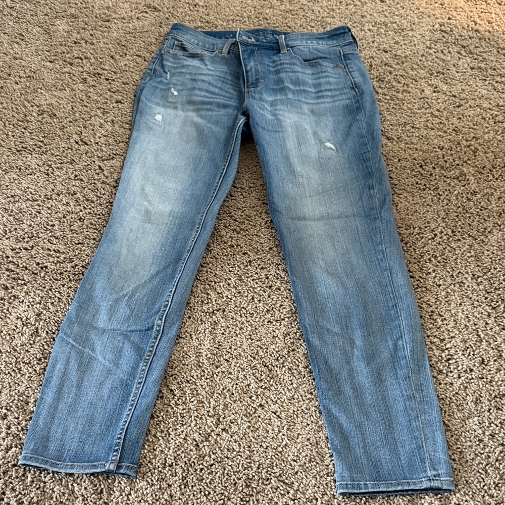 White House Black Market Light Blue Skinny Jeans